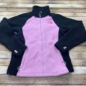 North Face Sz S/P Ladies fleece - Pink & Blk